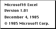 MicrosoftExcel历史版本大回顾