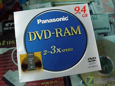 形形色色的DVD-RAM光盘