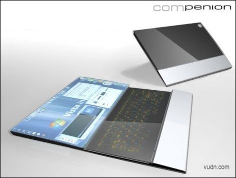十大未来概念笔记本电脑 