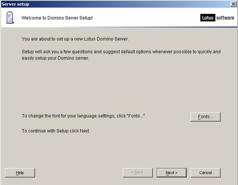 IBM Lotus Domino Server首次配置详解