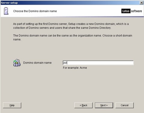 IBM Lotus Domino Server首次配置详解